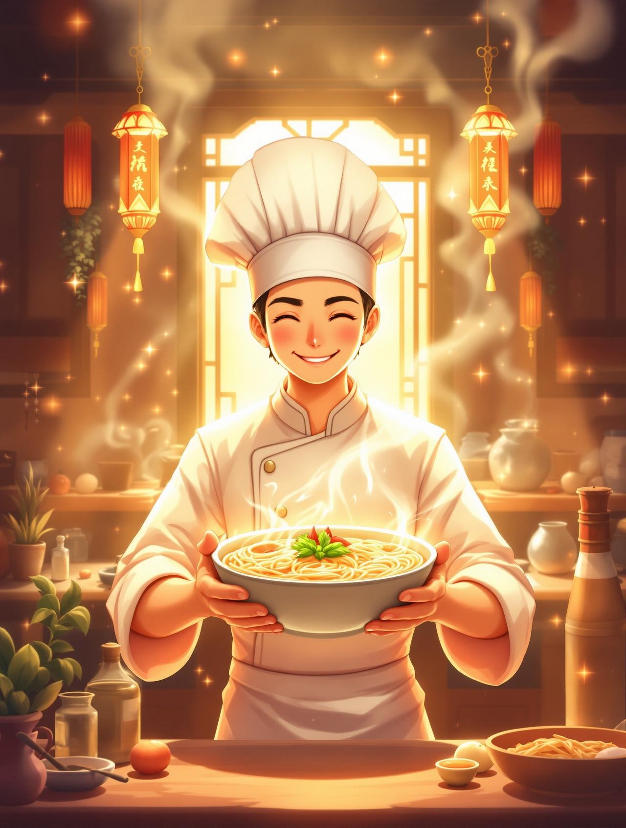 美食修仙录 - 南瓜短剧热门动漫短剧封面